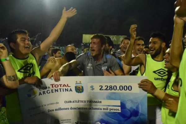 Atlético es finalista de la Copa Argentina y volverá a Tucumán con el cheque en el bolsillo