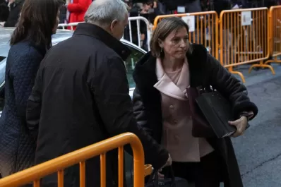 Forcadell acató la intervención a Cataluña y quedó en libertad