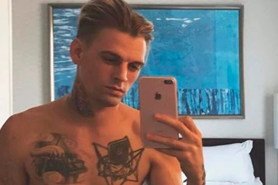 Impactante: Aaron Carter mostró su antes y después de las drogas