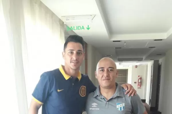 Los planteles de Atlético y Central compartieron el hotel sin problemas