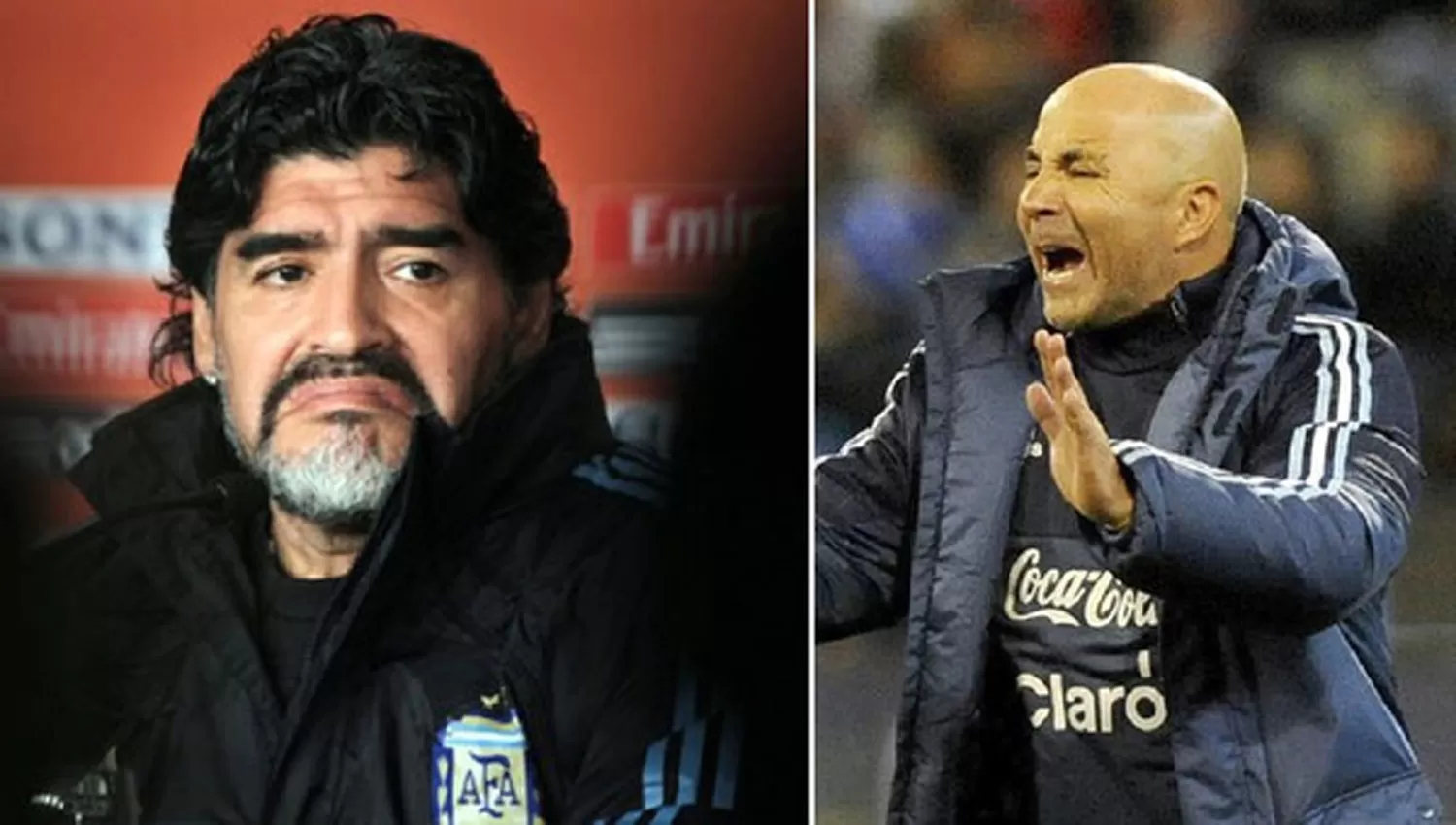 NO SE QUEDÓ CALLADO. Maradona habló de la eficacia de los últimos DT de la Selección.
