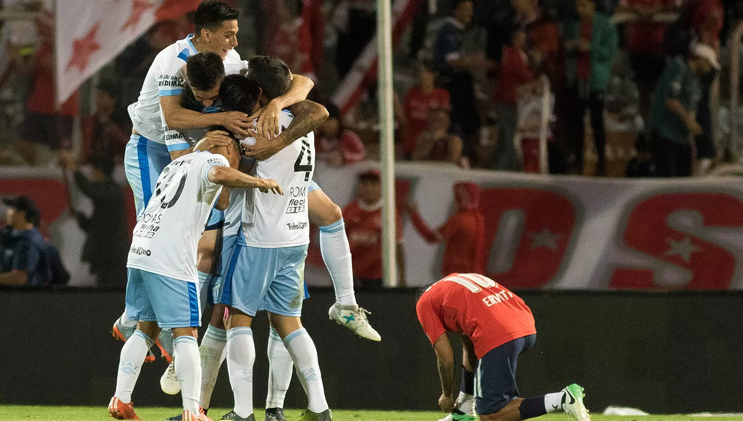 Atlético levantó un partido clave ante Independiente. FOTO DE MARCELO RUIZ