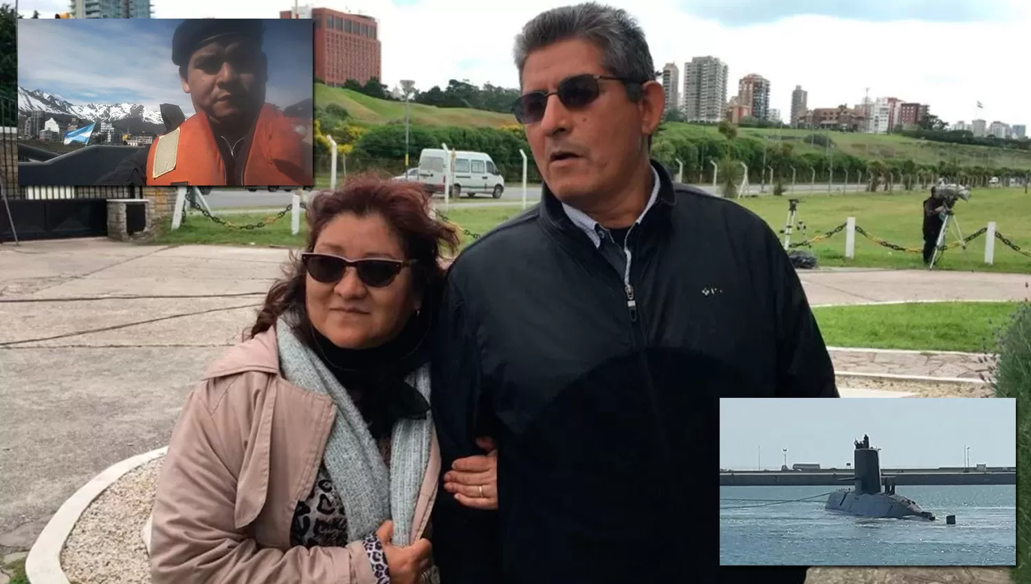 EN MAR DEL PLATA. Los padres de García se encuentran en la Base Naval de la Armada. FOTO TOMADA DE LACAPITALMDP.COM
