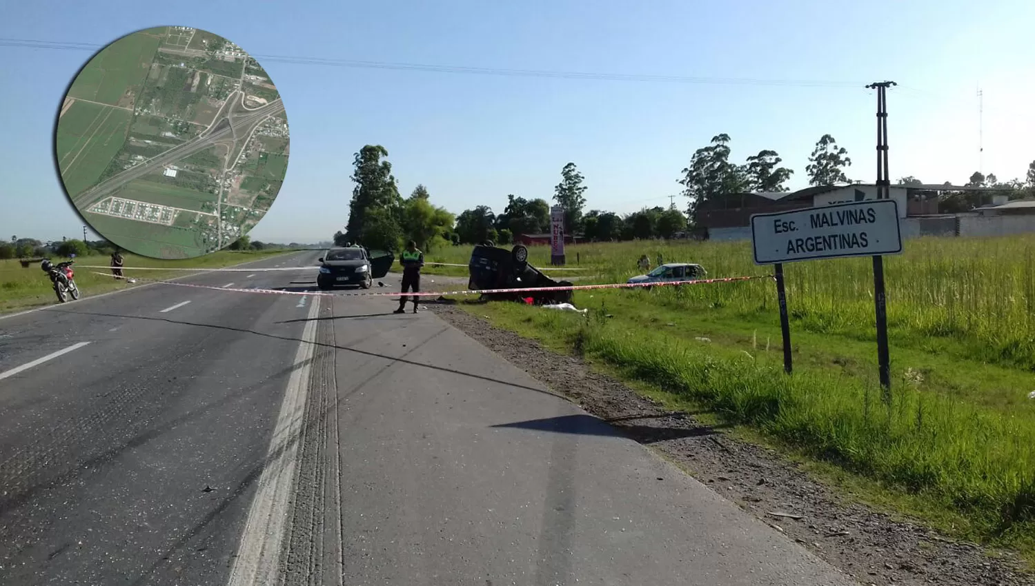 Triple choque en la autopista a Famaillá: murió un hombre