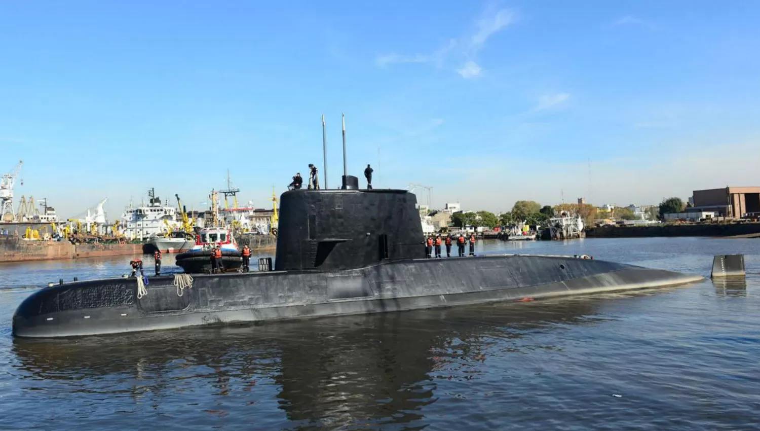 La Armada confirmó que los ruidos detectados no provienen del submarino desaparecido