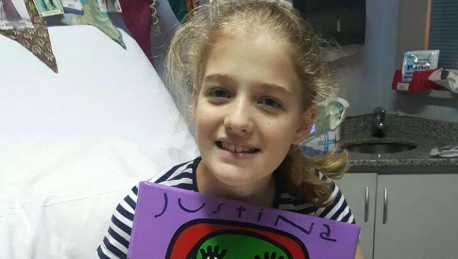 JUSTINA LO CANE. La nena de 12 años esperaba un trasplante de corazón. ARCHIVO