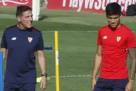 El mensaje del Tucu Correa al Toto Berizzo: a este partido lo vas a ganar