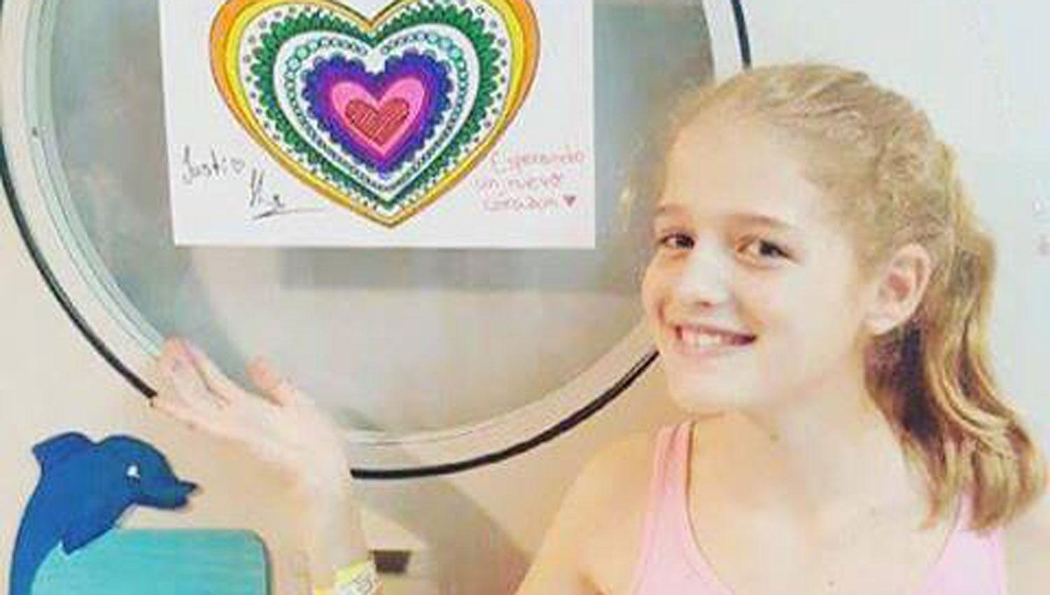 JUSTINA LO CANE. La chica había iniciado una campaña para promover la donación de órganos. ARCHIVO