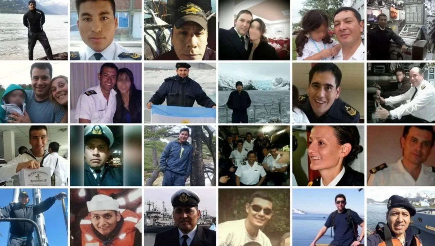 Video: los rostros de cada uno de los 44 tripulantes del submarino ARA San Juan