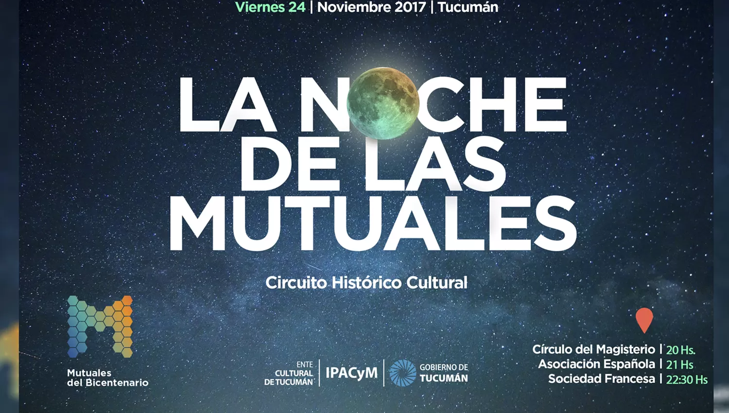 “La noche de las mutuales”: un recorrido para conocer el patrimonio cultural de la provincia