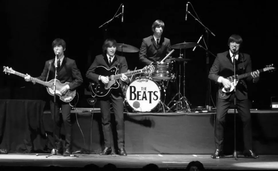 CON IGUAL VESTIMENTA. Los argentinos de The Beats cuentan con un repertorio con más de 200 canciones del célebre cuarteto de Liverpool.