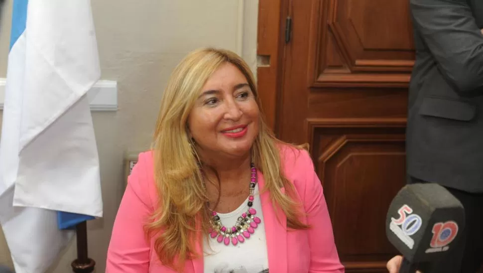 PRESIDENTA DE LA ASOCIACIÓN DE MAGISTRADOS. La camarista Marcela Ruiz en la sede de la entidad de los jueces. la gaceta / foto de antonio ferroni