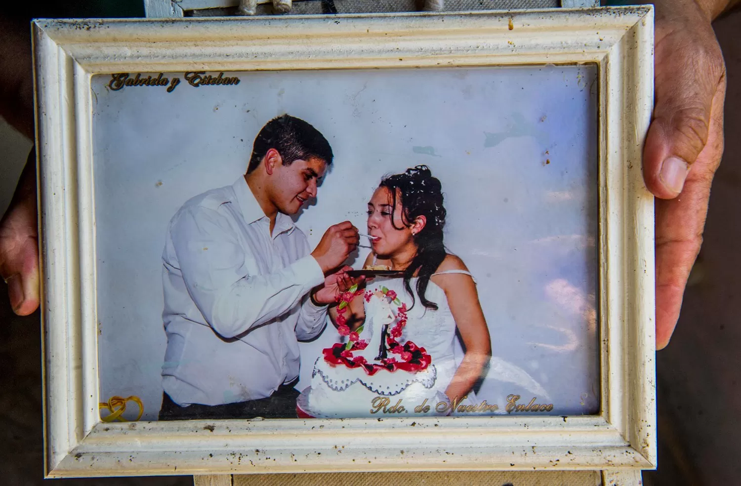 HACE CUATRO AÑOS. Esteban y Gabriela se casaron y tienen dos hijos. LA GACETA / foto de Jorge Olmos Sgrosso.
