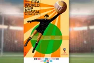 Este es el póster oficial del Mundial Rusia 2018