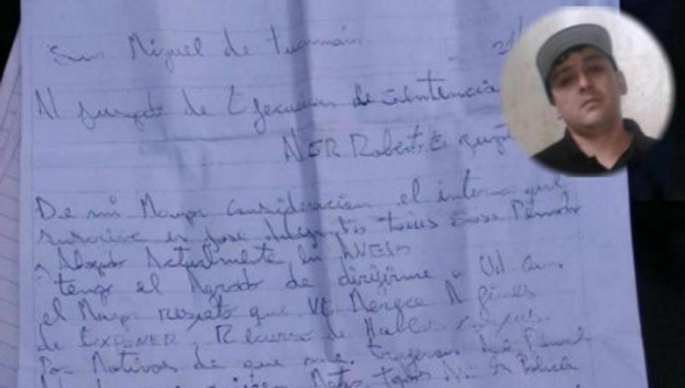 El preso asesinado advirtió por carta que iban a matarlo