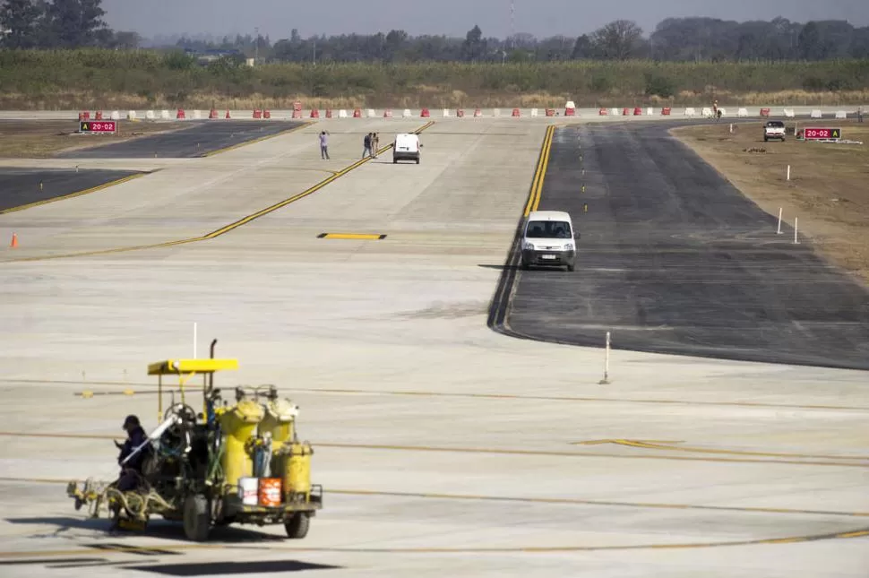 INVERSIÓN. El aeropuerto tucumano fue refaccionado este año. la gaceta / foto de FOTO DE DIEGO ARáOZ