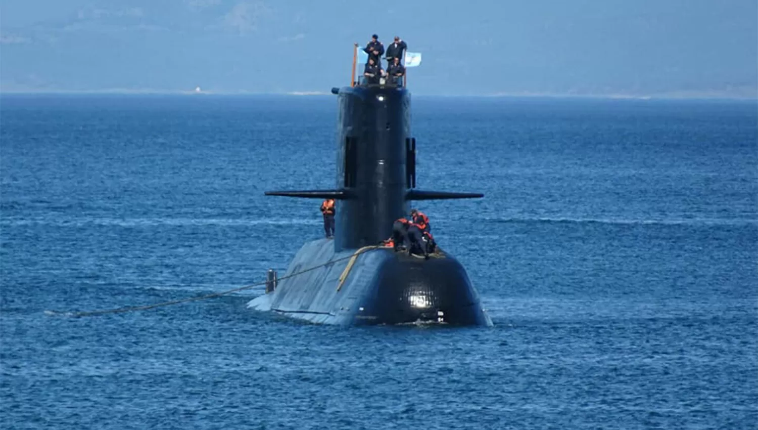 ARA SAN JUAN. El submarino está desaparecido desde el 15 de noviembre. ARCHIVO