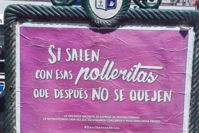 Una campaña contra la violencia de género provocó un efecto inverso