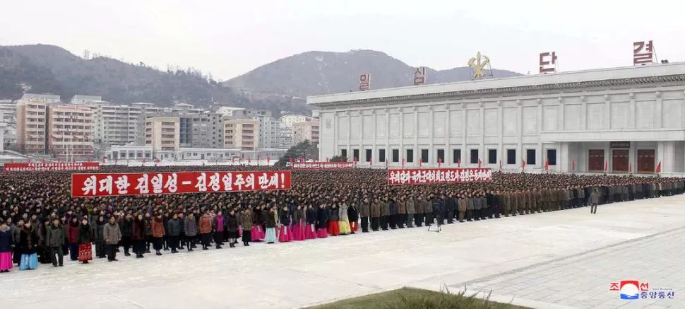DEMOSTRACIÓN. Los norcoreanos celebran su “progreso nuclear”. Reuters