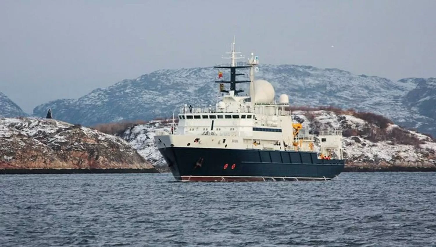 El buque oceanográfico ruso Yantar. FOTO TOMADA DE RT