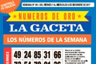 La grilla completa de los Números de Oro: ¡hay un pozo acumulado de $600.000!