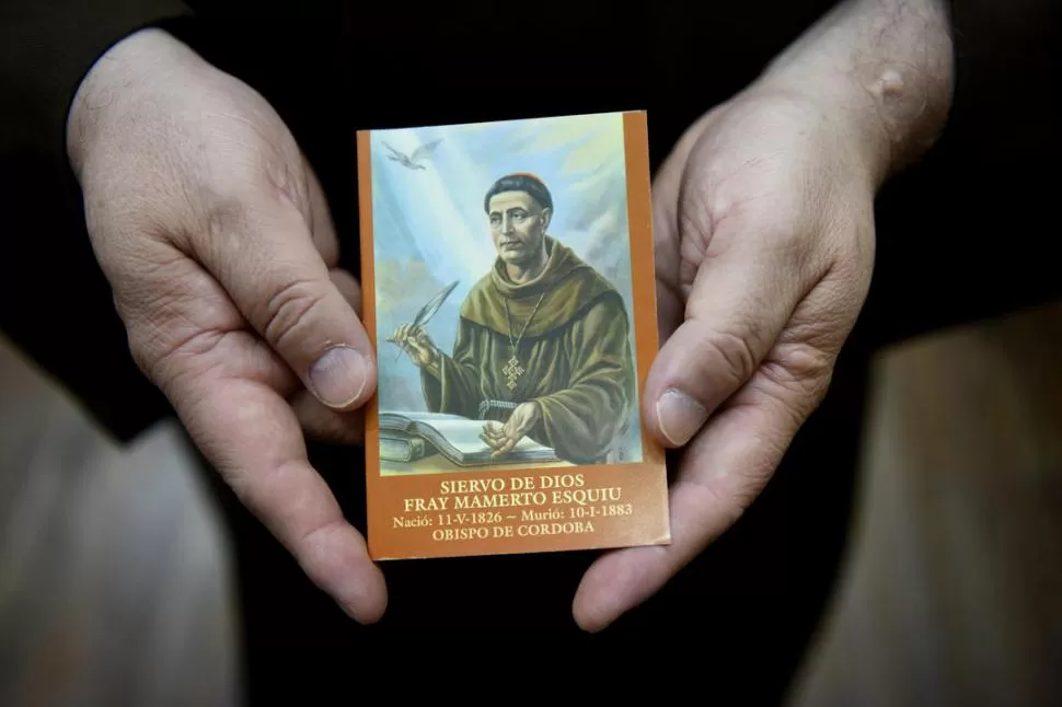 HOMENAJE. Autoridades del departamento de Fray Mamerto Esquiú, en Catamarca, piden que la beatificación del religioso homónimo se realice en ese lugar.