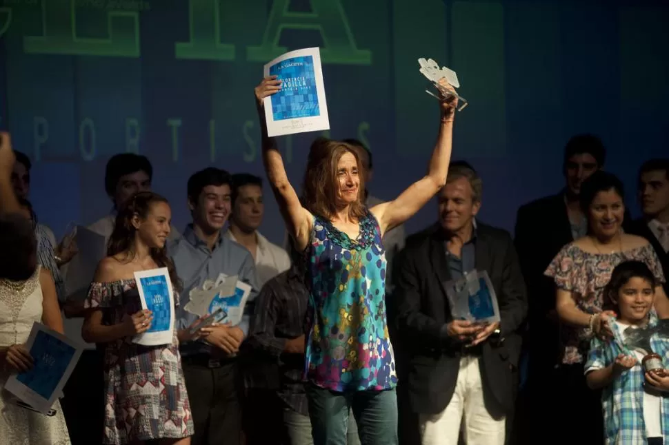 EMOCIÓN. Florencia Padilla fue la ganadora del premio mayor en 2016. la gaceta / foto de Inés Quinteros Orio