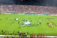 Con un mensaje en Twitter, Manzur reconoció el gran esfuerzo de Atlético pese a la derrota