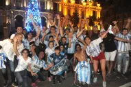 Los hinchas de Atlético también hicieron historia