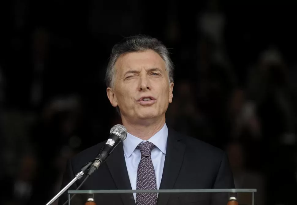 HORIZONTE. “Hay que dejar de endeudar el país, porque es confiscar el futuro de nuestros hijos”, dijo Macri. 