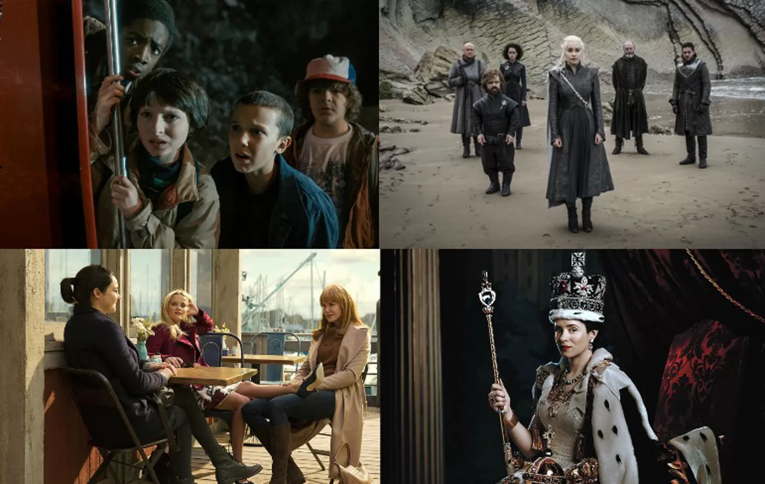 GLOBOS DE ORO. Stranger Things, Game of Thrones, Big Little Lies y The Crown, son algunas de las series nominadas.- 