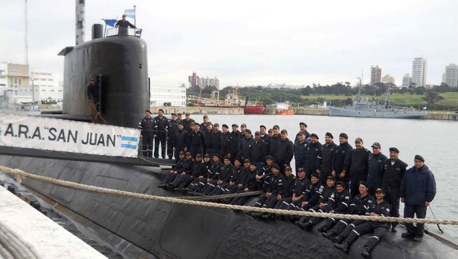 La última foto de la tripulación completa del ARA San Juan / IMAGEN TOMADA DE CLARÍN.COM