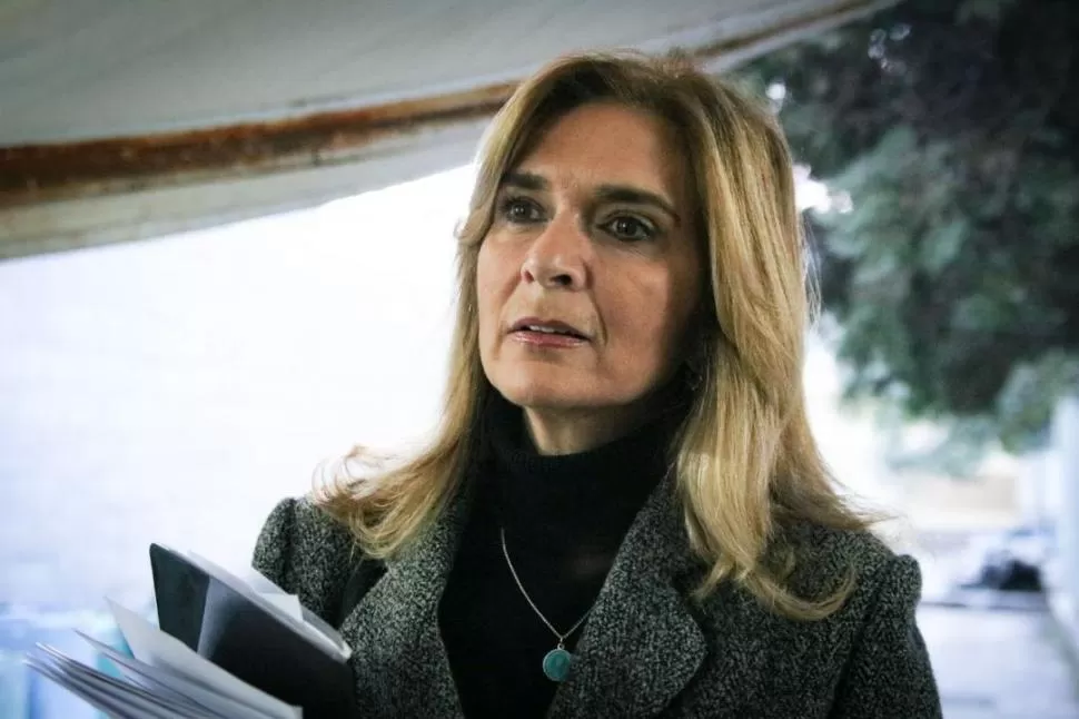 IMPULSORA. La senadora Silvia Elías de Pérez brindó información a la Justicia.