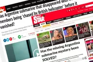 Los medios ingleses se hicieron eco del mensaje que envió el submarinista salteño