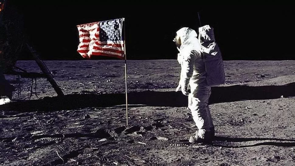 REGRESO A LA AVENTURA ESPACIAL. En la foto, el hombre en la Luna, 1969. archivo