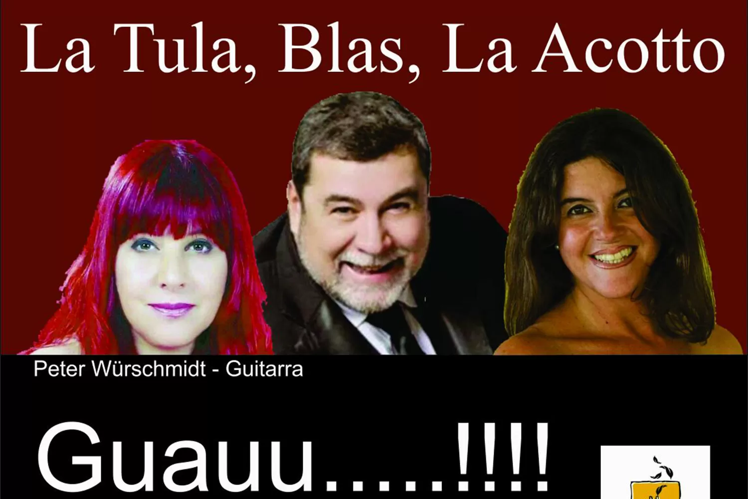 Blas García, Mariela Acotto y Adriana Tula se presentarán este viernes