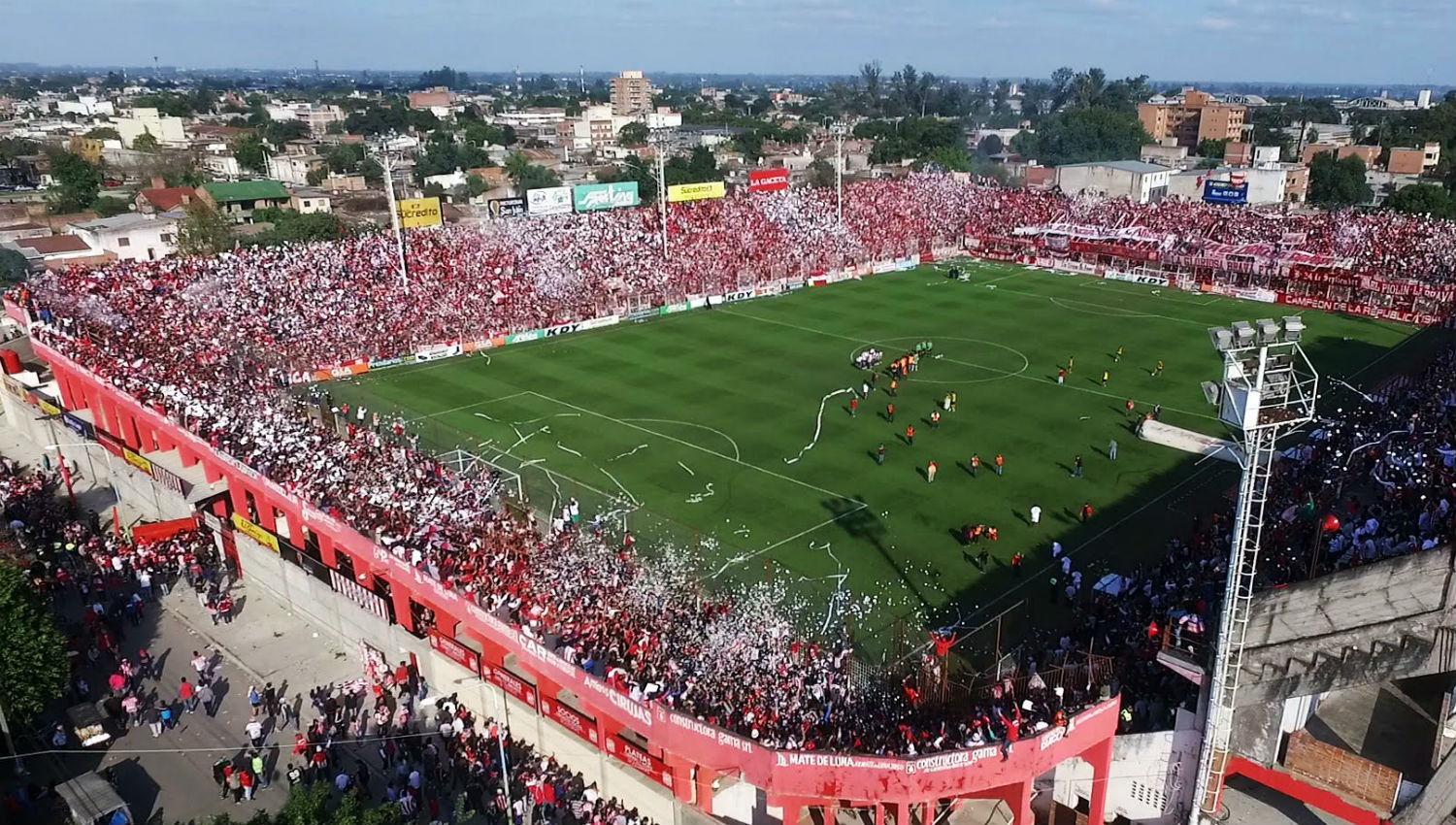 LA CIUDADELA. El estadio de San Martín explota cada vez que juega el equipo. ARCHIVO