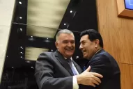 Asumió Espeche y se completó la Legislatura