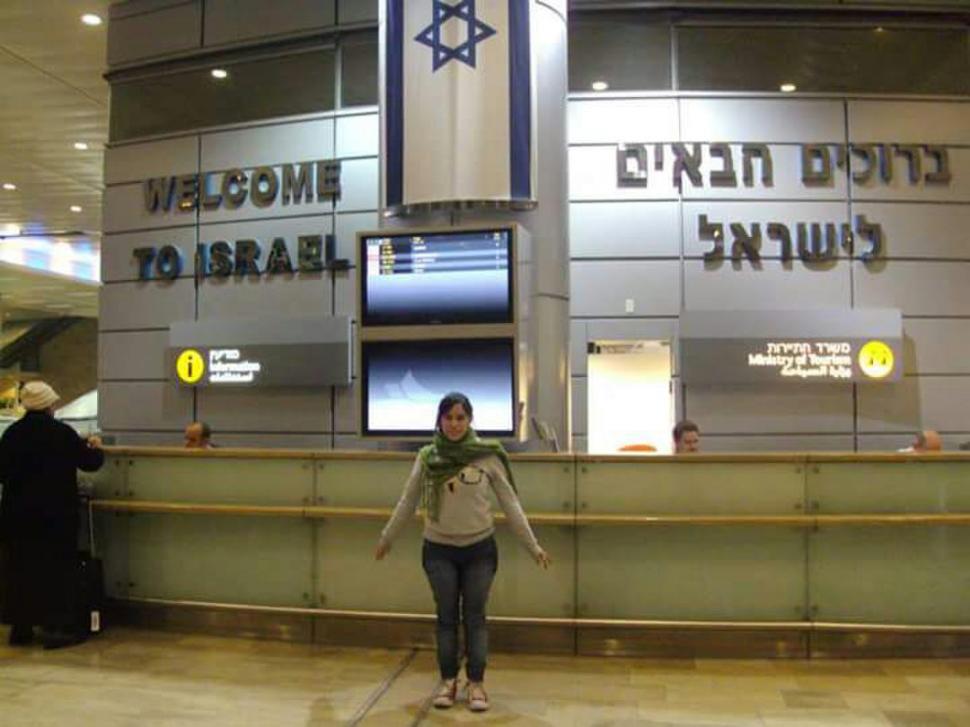 VIDA NUEVA. Florencia llegó a Israel en Año Nuevo para ser voluntaria. .