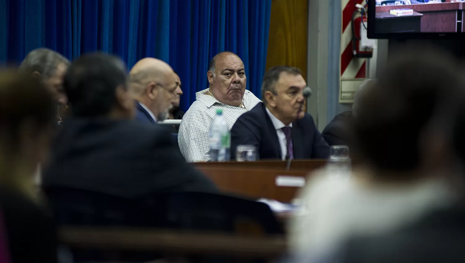 Rubén La Chancha Ale, durante la última jornada de juicio, la semana pasada. LA GACETA / JORGE OLMOS SGROSSO