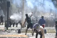 La violenta jornada dejó 104 heridos y 48 detenidos