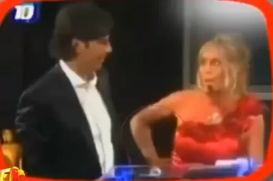 Video: el día que una conductora le puso los puntos a Darthés en vivo por acariciarla