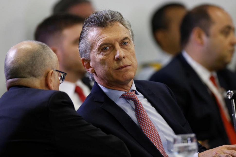 EN BRASILIA. Macri expuso ayer en la cumbre de Jefes de Estado. Reuters