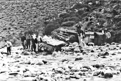 El río Tafí truncó el destino de parejas jóvenes y de familias enteras