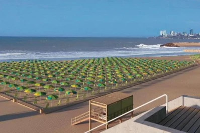 Mar del Plata: playas gratuitas con sombrillas y wifi
