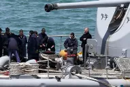 Un suboficial, hermano de uno de los tripulantes del ARA San Juan, llegó a la zona de búsqueda