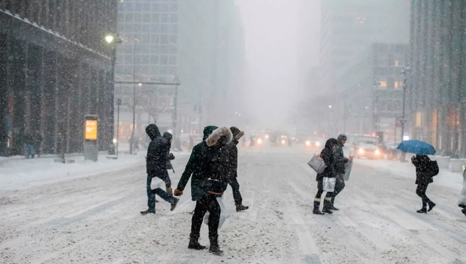Frío extremo en Nueva York. FOTO TOMADA DE CLARIN.COM