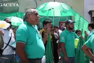 Protesta de ATE: primero van con el despido de los trabajadores nacionales, después van por los provinciales