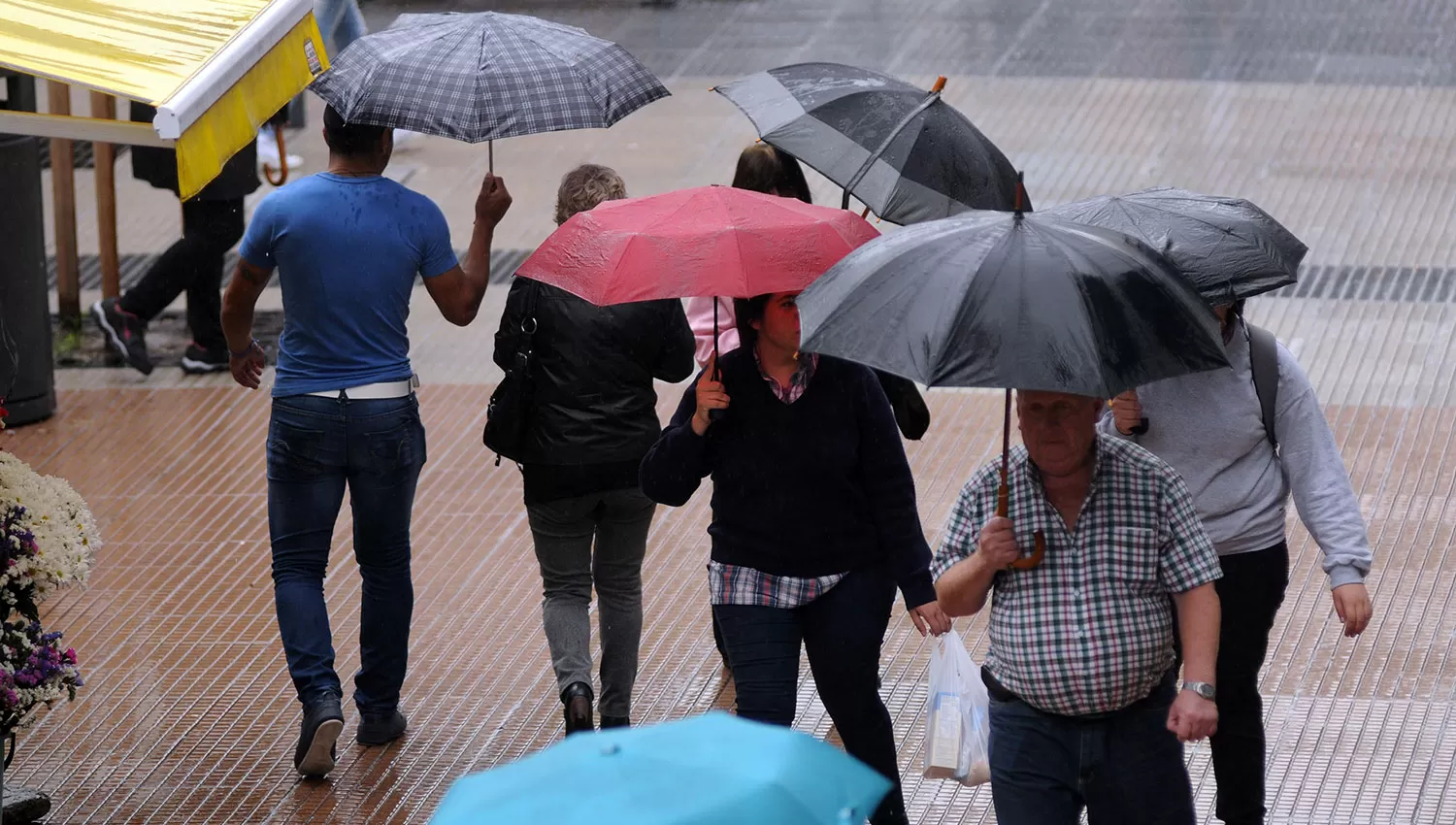 Habrá que salir con paraguas. LA GACETA/FOTO DE ANALÍA JARAMILLO