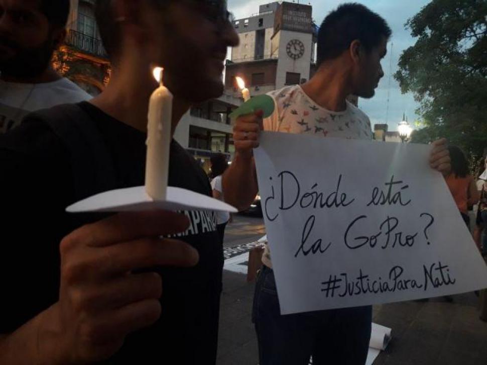Marcharon para pedir justicia por Natalia Vargas